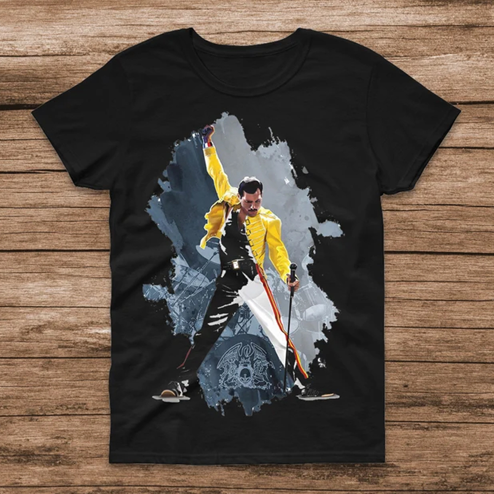 Freddie Mercury Tshirt Queen Band Shirt Music Shirt